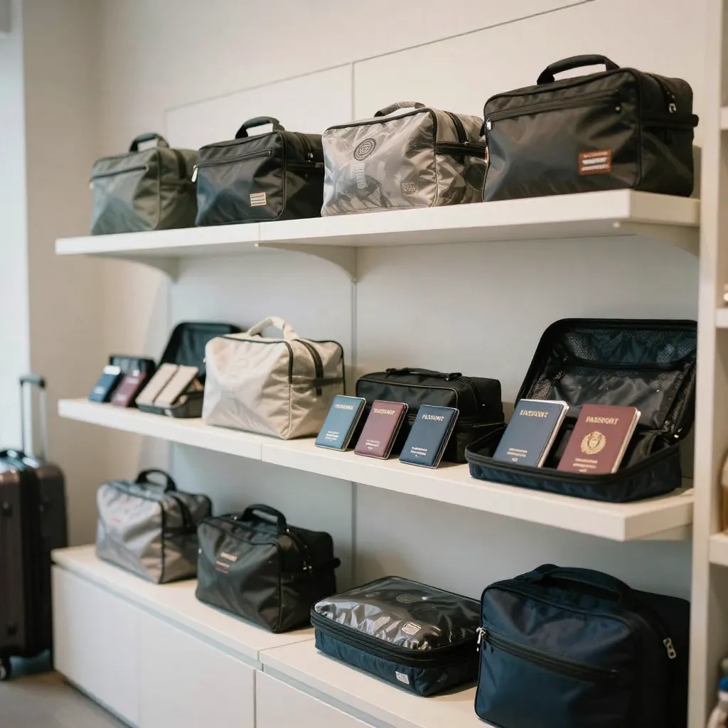 deluxe weekender bag organizer